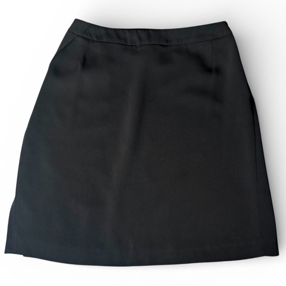 NWT Harvé Benard Black Mini Skirt Women's Size‎ 8